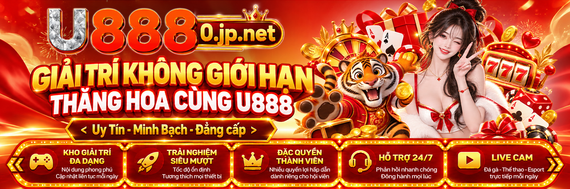 U888 giải trí không giới hạn